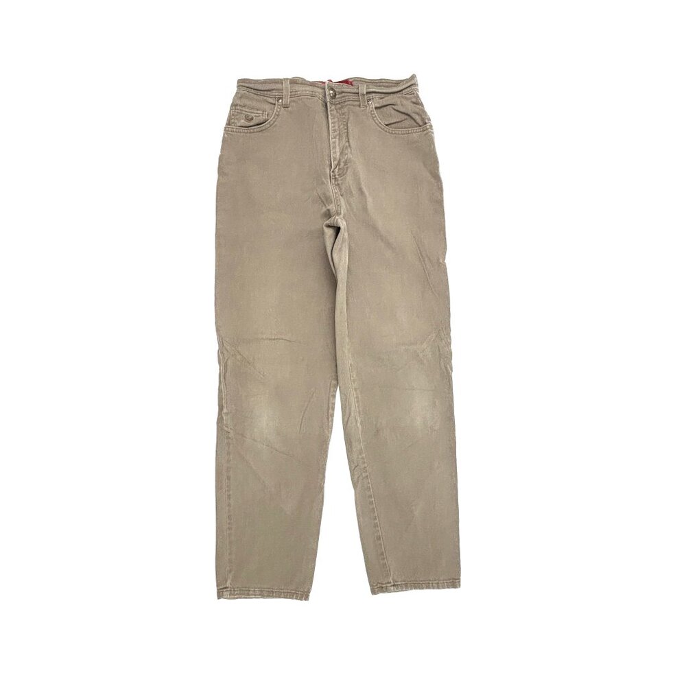 Gloria Vanderbilt Straight Leg WOmen's size 10 Beige Tan Denim Jeans